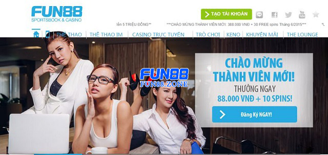 Fun88 có trụ sở không thuộc Việt Nam