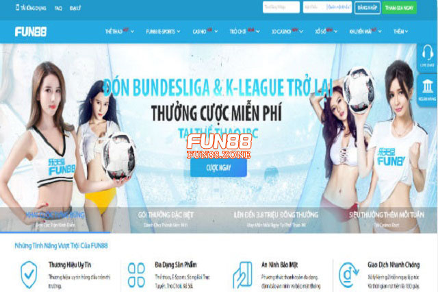 Link vào Fun88 mới nhất 2021 - Không bị chặn