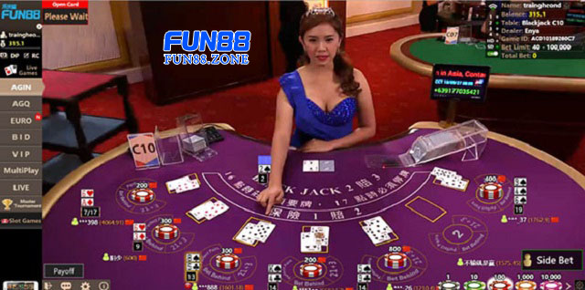 Đặt cược cho trò chơi BlackJack