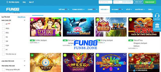 Kinh nghiệm chơi Fun88 Jackpot chiến thắng cho tân thủ