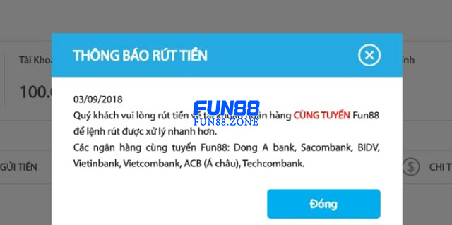 Trường hợp người chơi vẫn rút được tiền nhưng bị chậm