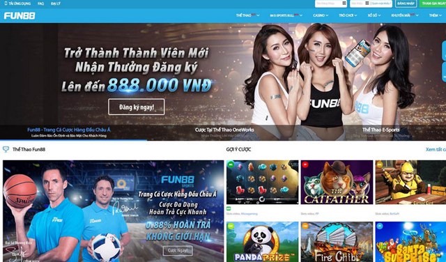 Fun88 là nhà cái uy tín, được nhiều người lựa chọn để chơi siêu bóng Mega