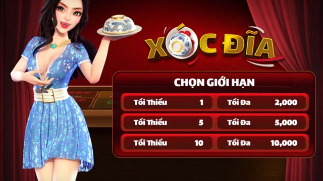 Hình ảnh giao diện trò chơi xóc đĩa Fun88