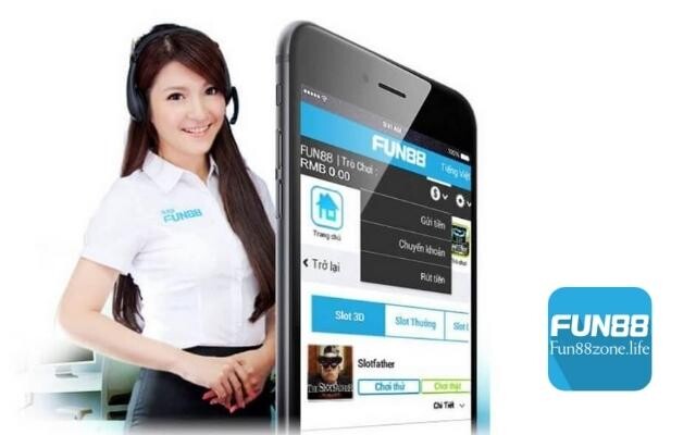 App mobile Fun88 vẫn hoạt động bình thường khi website Fun88 bảo trì