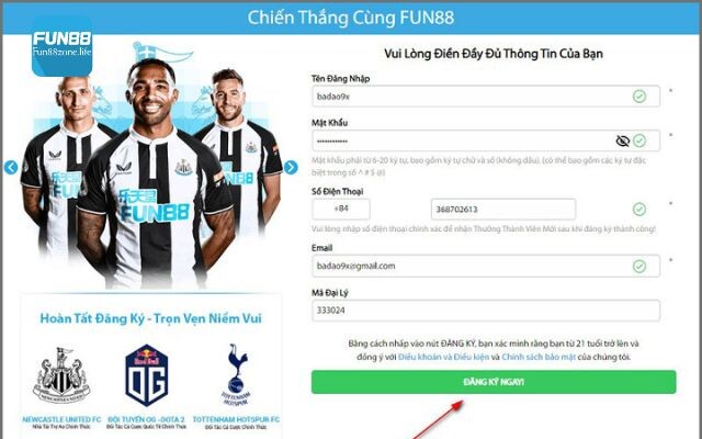 Tìm hiểu chi tiết về đại lý Fun88