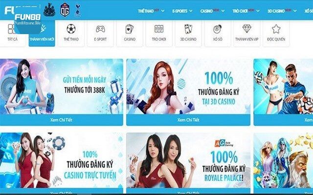 Ưu điểm vượt trội làm nên thương hiệu fun88 mobile