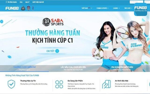 Fun88 - Sân chơi đẳng cấp bậc nhất thị trường Việt